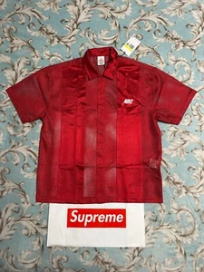 CAMISA SUPREMA NIKE MALLA S/S (PEQUEÑA) (ROJA) SS24 CAMISETA TOP BÉISBOL FÚTBOL TOP - Imagen 1 de 24