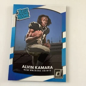 ALVIN KAMARA 2017 DONRUSS RATED ROOKIE FOOTBALL SAINTS RC Q0294 - Picture 1 of 2
