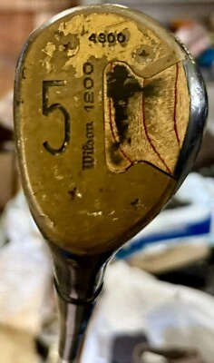 Wilson 1200 Strata-Bloc 4300 5-Wood Vintage Original Grip LH Men's Golf Club - Image 1 of 4