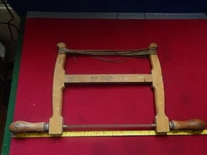 Vintage Marples 9" Bow Saw 21" overall FREE Verified P&P - Picture 1 of 7