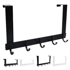 1 Pack Over Door Hooks Black/White Short/Long Heavy-Duty Over Door Hanger1pcs... - Picture 1 of 7