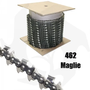 CATENA MOTOSEGA ROTOLO PASSO DA 325"-1,3, 462 MAGLIE, 7,5 METRI cod BG 933-125 - Foto 1 di 5