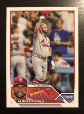 Albert Pujols 2023 Topps #5 St. Louis Cardinals