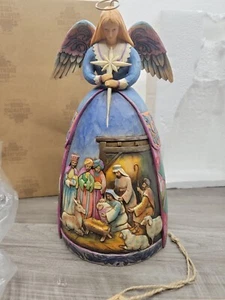 Jim Shore Heartwood Creek 2005 "A Star Should Guide Us" Angel Nativity Gown - Picture 1 of 12