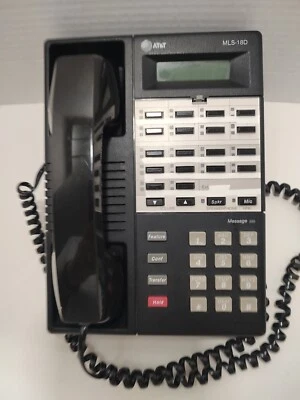 🔥 AT&T MLS-18D Corded Digital LCD Home & Office Telephone Desk/Wall, Speaker - Image 1 of 4