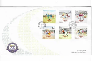 Alderney – 2004 FDC FIFA - pre-owned - Picture 1 of 1