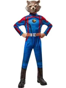 Boys Deluxe Rocket Guardians Of The Galaxy Costume - Picture 1 of 3
