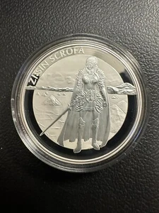 South Korea 2019 1 oz Silver ZI:SIN Scorfa Proof in Box & COA***FREE SHIPPING*** - Picture 1 of 5
