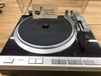 DENON DP-47F Direct Drive Record Player Turntable From Japan Used - Image 1 of 4