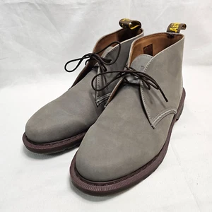 DOC DR. MARTENS OVERSTONE Boots Gray Ankle Chukka Unisex US Men 9 Women 10 - Imagen 1 de 11