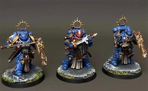 Bladeguard Veterans Warhammer 40k Space Marines Ultramarines Dipinto prevendita - Foto 1 di 7