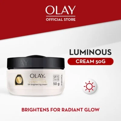 Olay Crema Iluminadora Intensiva Luminosa Manchas Oscuras SPF15 Protección UV 50g Foto 1 de 4