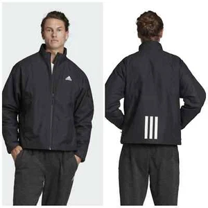 Adidas M Hombre BTS Negro Forrado Chaqueta Nuevo Con Etiquetas - Imagen 1 de 7