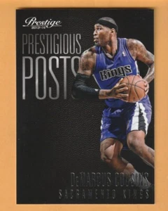 DeMarcus Cousins Sacramento Kings 2013-14 Prestige Prestigious Posts #4 Kentucky - Imagen 1 de 2