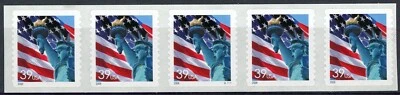 Lady Liberty  39Cent Type Self-Ad Oversized Backing PNC5 PL V1111 MNH Scott 3980 - Image 1 of 2