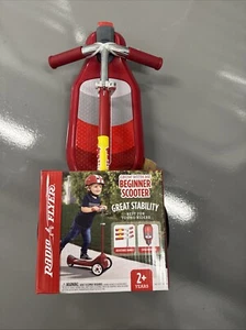 Radio Flyer Kids Trike Kick Scooter Adjustable Beginner Red Grow With Me - Picture 1 of 2