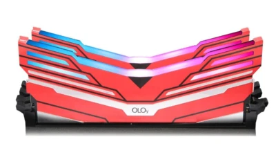 OLOy DDR4 RAM 16GB (2x8GB) Warhawk Aura Sync RGB 3000 MHz MD4U083016BCDA - Image 1 of 3