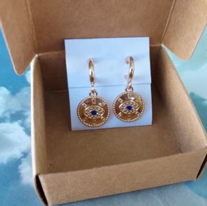 Ohrringe mit blauen Augen - Bild 1 von 3