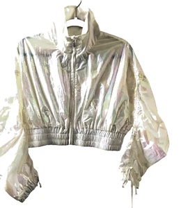 K-Swiss Eleven Venus Williams Glowup Flyaway Iridescent Jacket Tennis Size: L - Picture 1 of 9