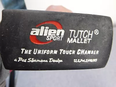 Alien Sport Golf Tutch Chamber Mallet Putter 34.5" Graphite W/Label New Grip RH - Image 1 of 4