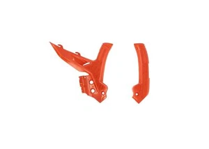 X-Grip Frame Guard Orange/Orange Fits KTM SX/F125/250-450 & XC/F125/250-450 - Picture 1 of 1