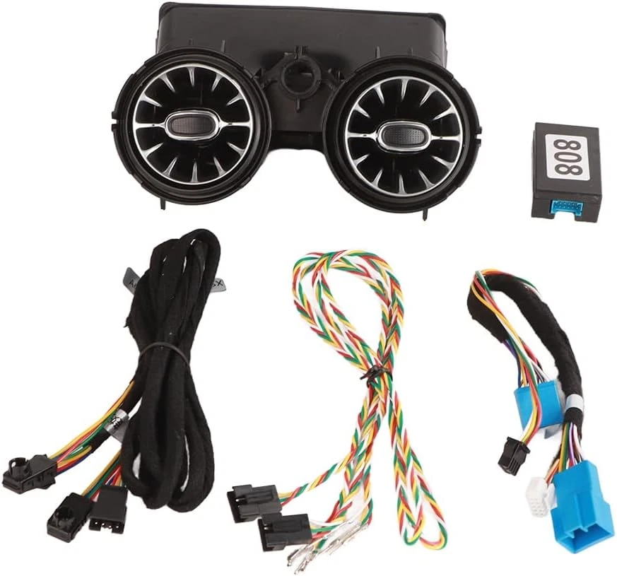 64-Color LED Rear Air Vent Ambient Light Kit for C GLC W205 X253 2019–2021 - Image 1 of 4