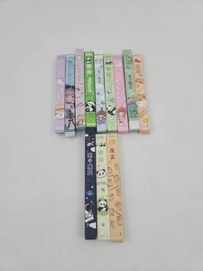 Panda Pen Set and Other Random Designs Cute Fun 0.5mm in Box Set of 12 - Picture 1 of 4