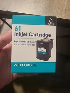 WEXFORD Inkjet Cartridge, Replaces HP 61, Black - Picture 1 of 5
