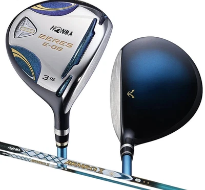 HONMA BERES E-06 Fairway Wood 3w 16 ARMRQ X 43 2Star Stiff Flex Carbon Shaft RH - Image 1 of 4