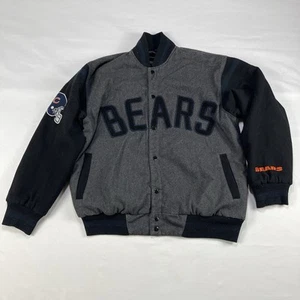 Chicago Bears Bomber Jacket NFL Team Apparel Mens Reversible Size: Large - Picture 1 of 20