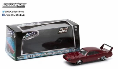 1:43 GreenLight - Fast & Furious - Dom's Custom 1969 Dodge Charger Daytona - Image 1 of 4