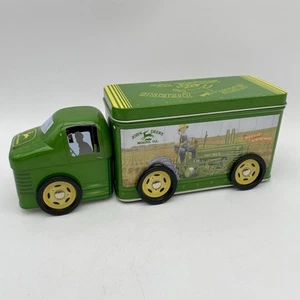 JOHN DEERE COLLECTIBLE 10" TIN DELIVERY STORAGE TRUCK Models A, B, G & H WALMART - Picture 1 of 12