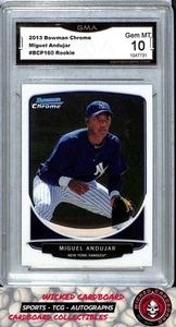 Miguel Andujar 2013 Bowman Chrome Prospects #BCP160 GMA 10 New York Yankees - Picture 1 of 2