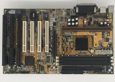 Slot 1 motherboard - pcparnter eax830d - intel 440ex - tested, 2x isa, 4x pci - Image 1 of 4