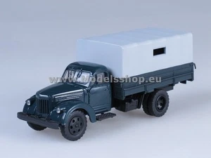 AI1078 UralZIS-355M flatbed truck with tent - Imagen 1 de 6