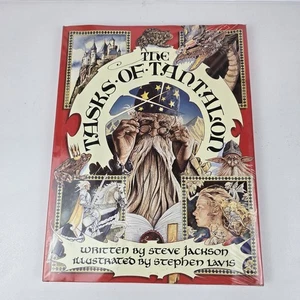 The Tasks of Tantalon Fantasy Hardback Steve Jackson Stephen Lavis 1985 Hardcove - Picture 1 of 12