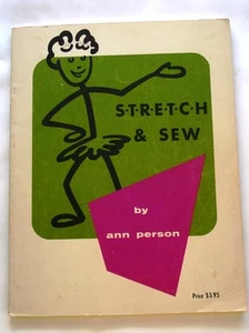 1969 Stretch & Sew by Ann Person Sewing Book - Picture 1 of 3