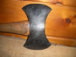Vintage SAGER CHEMICAL AXE 1941 Double Bit Axe
