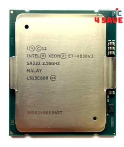 Intel Xeon E7-4830 V3 2.10GHz 12-Core 30MB LGA 2011-1 Server CPU Processor SR222 - Picture 1 of 1