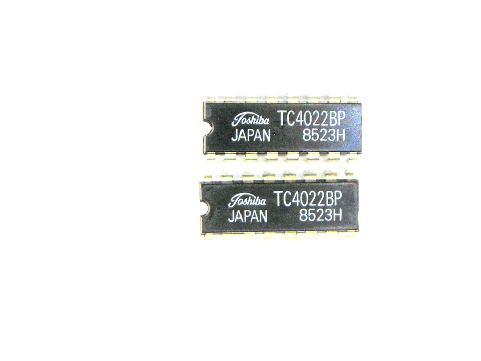 TC4022BP  "Original" Toshiba  16P DIP CMOS IC  1  pc - Image 1 of 1