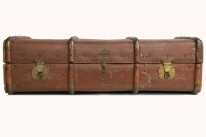Stupenda valigia vintage / Old English suitcase / marrone / grande / big / UK - Imagen 1 de 8