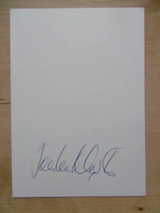 Tarjeta de autógrafo firmada por Joakim Nyström 10x15 cm - Imagen 1 de 1