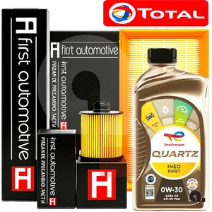 Kit Tagliando Peugeot 308 II 1.6 BlueHDI 4 Filtri + 5LT Olio Total 0W30 - Foto 1 di 16