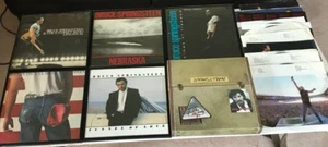 Lot 5 BRUCE SPRINGSTEEN Framed VINYL LP ALBUMS, 1975-85 Live 5 Record Set + Case - Picture 1 of 13