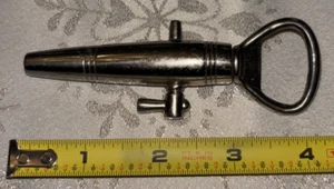 Antique Metal Concealable Corkscrew (Possibly Weidlich Prohibition Era) 4". - Picture 1 of 6