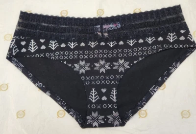 NWT Victoria's Secret Hiphugger Panties Multicolor Lace Trim Vintage 2011 Size M - Image 1 of 4