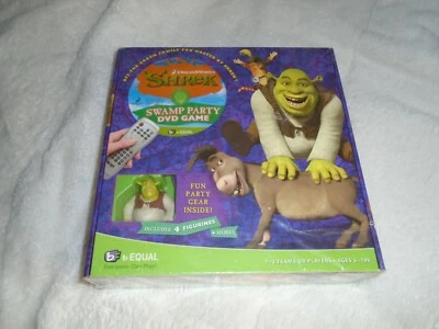 DREAMWORKS SHREK SWAMP PARTY DVD GAME NEW UNOPENED FAMILY GAME - Image 1 of 4
