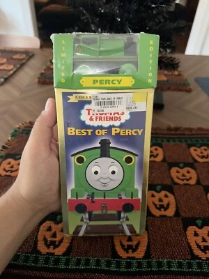 RARE Thomas & Friends: Best of Percy (VHS, 2001) Limited Edition w/ Train SEALED - Image 1 of 4