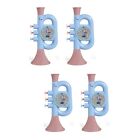 4 Pcs Children Water Shooter Playthings Toys Trumpet Shape Shaped Beach Music