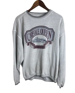 Vintage 90’s Creole Queen Fort Of New Orleans Crewneck Sweatshirt Size 2XL - Picture 1 of 6